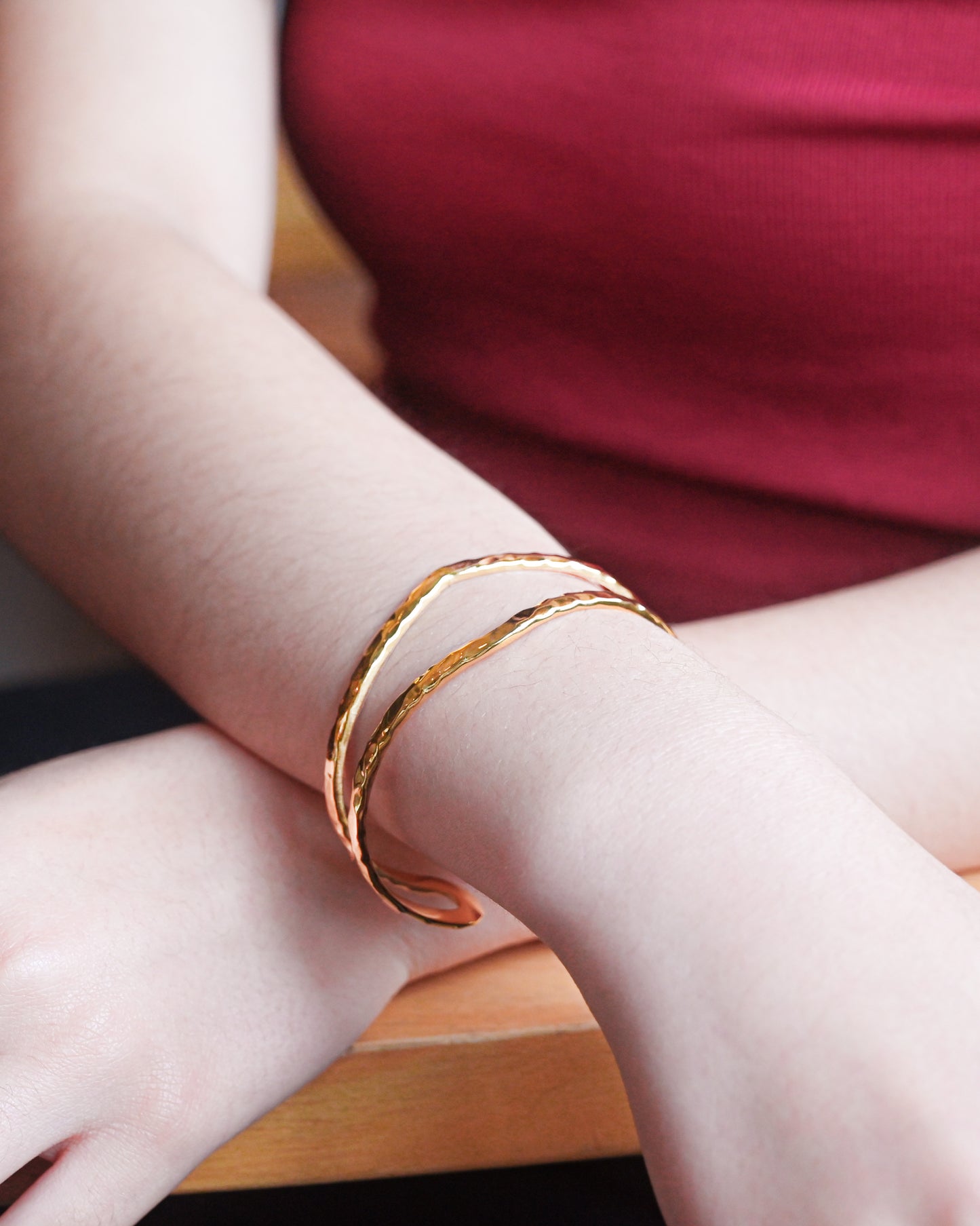 Double Layer Armor Bangle