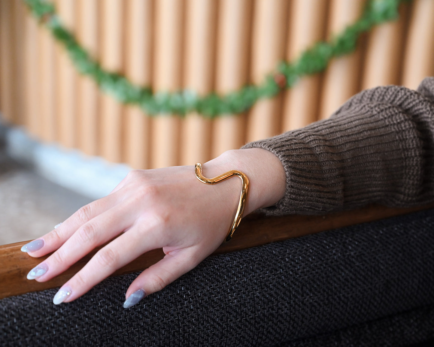 Ocean Waves Bangle