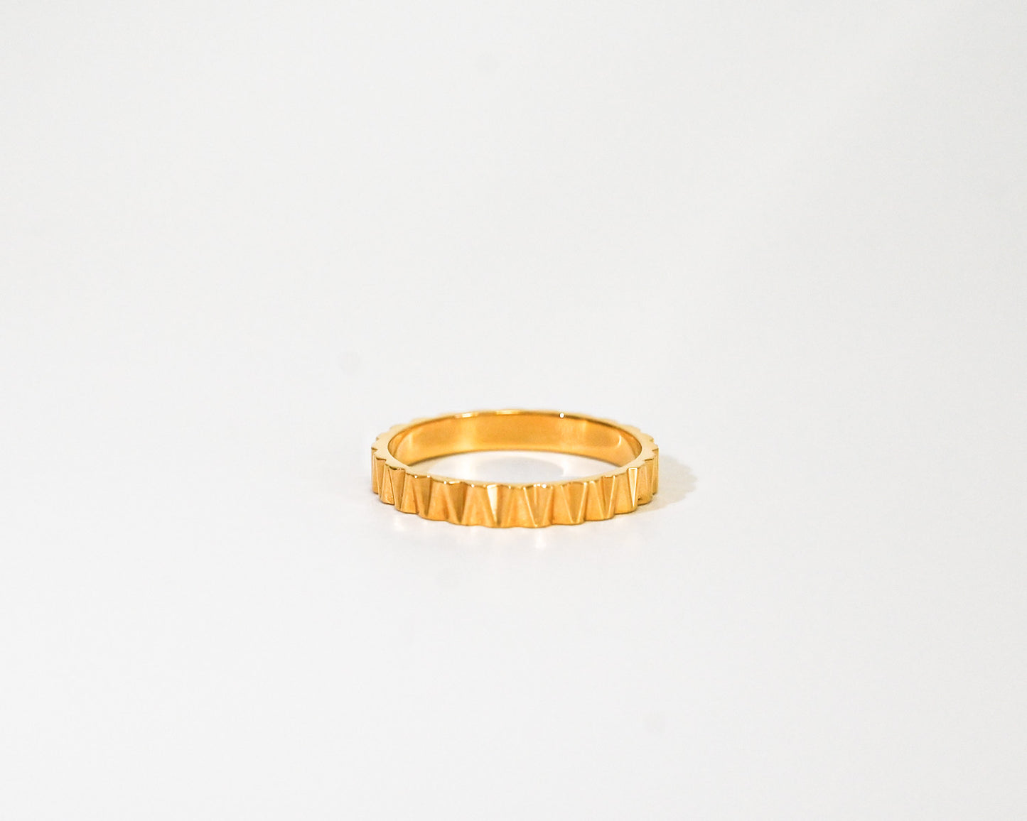 Textured Band Ring