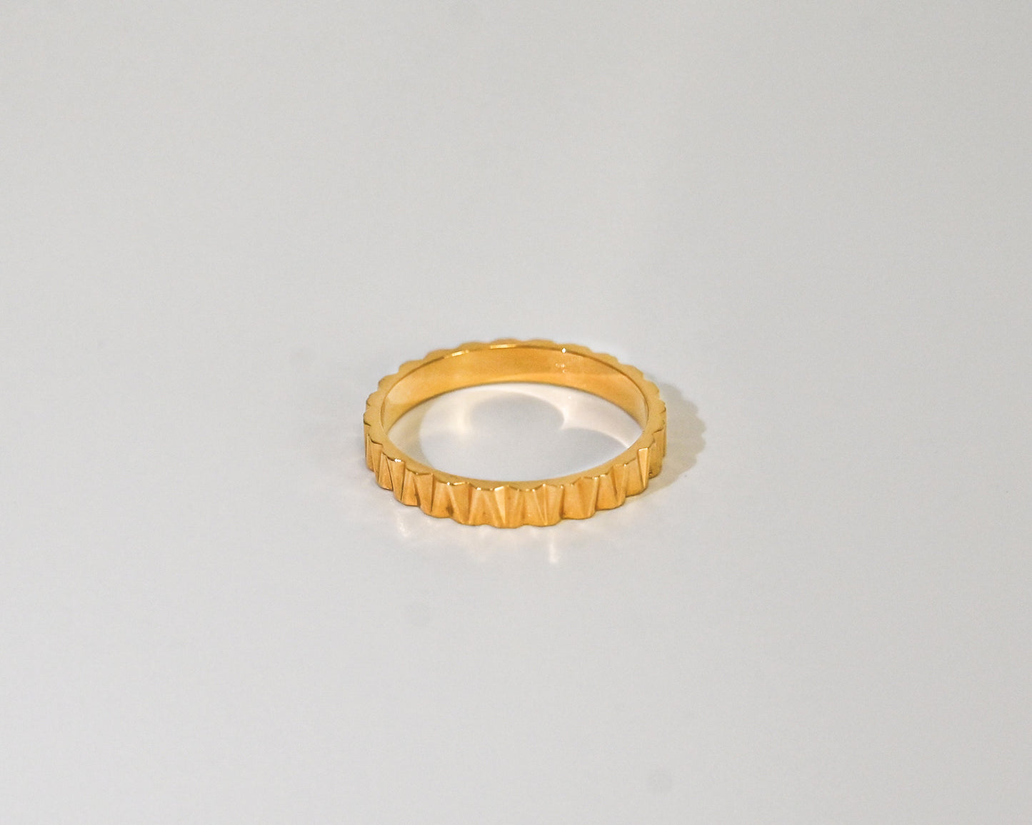 Textured Band Ring