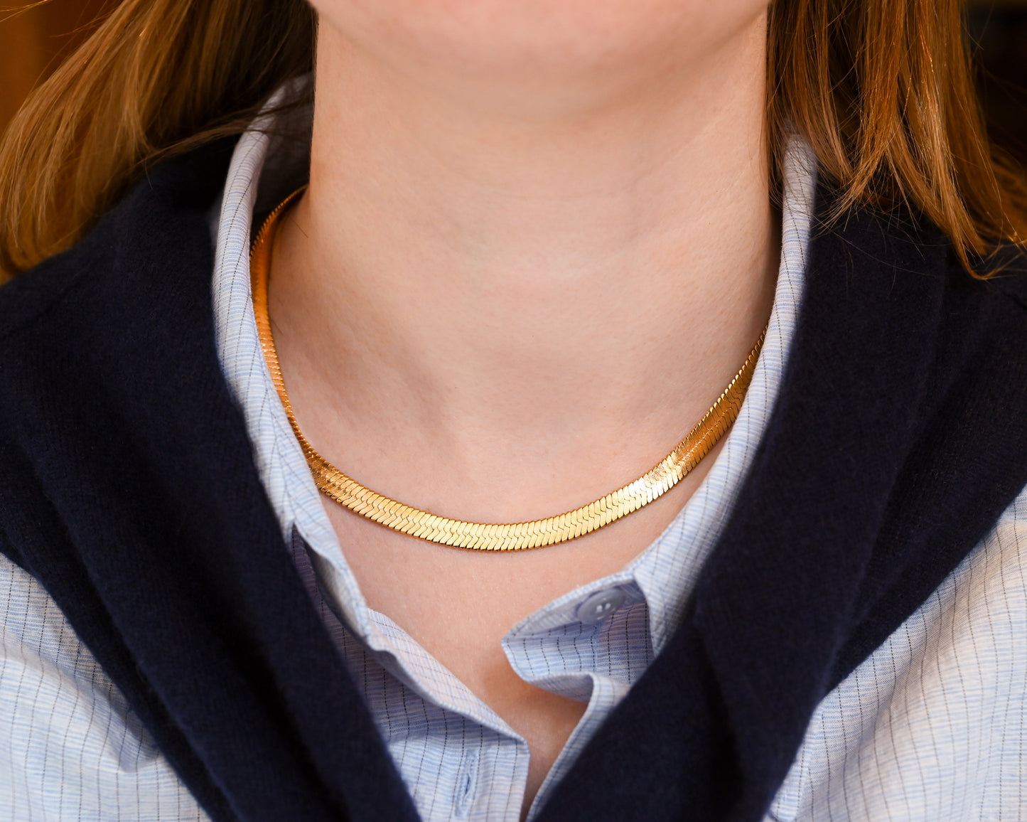 Herringbone Flow Necklace