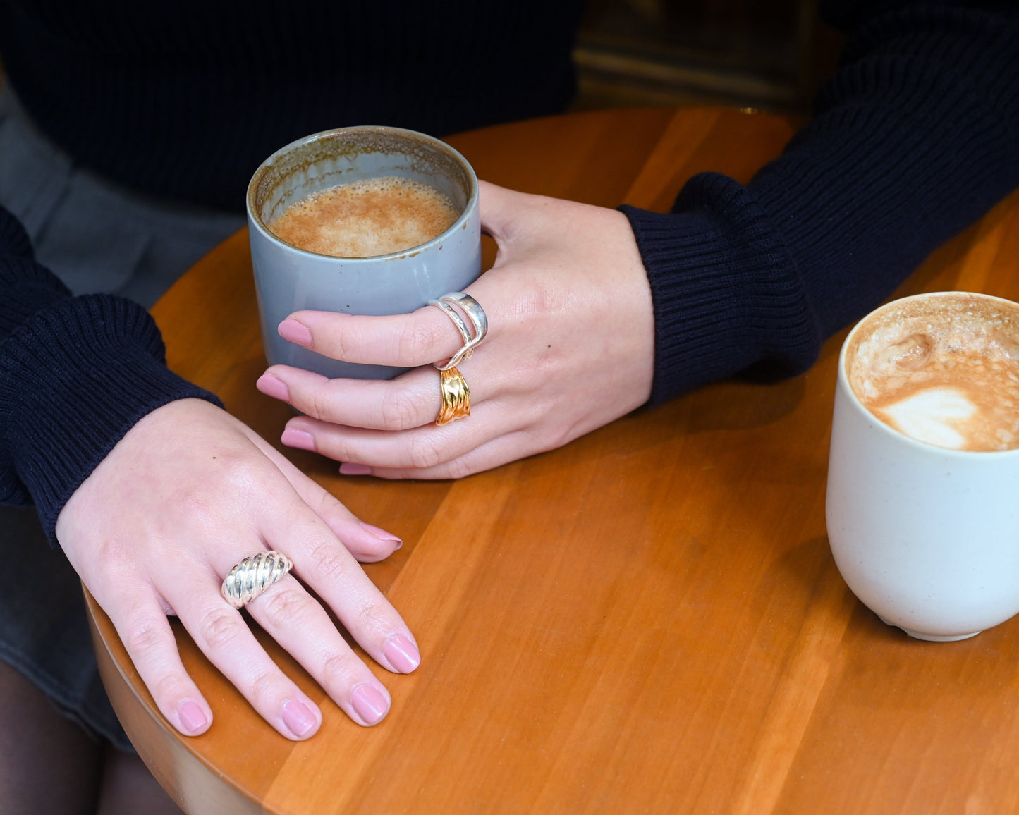 Croissant Chunky Ring