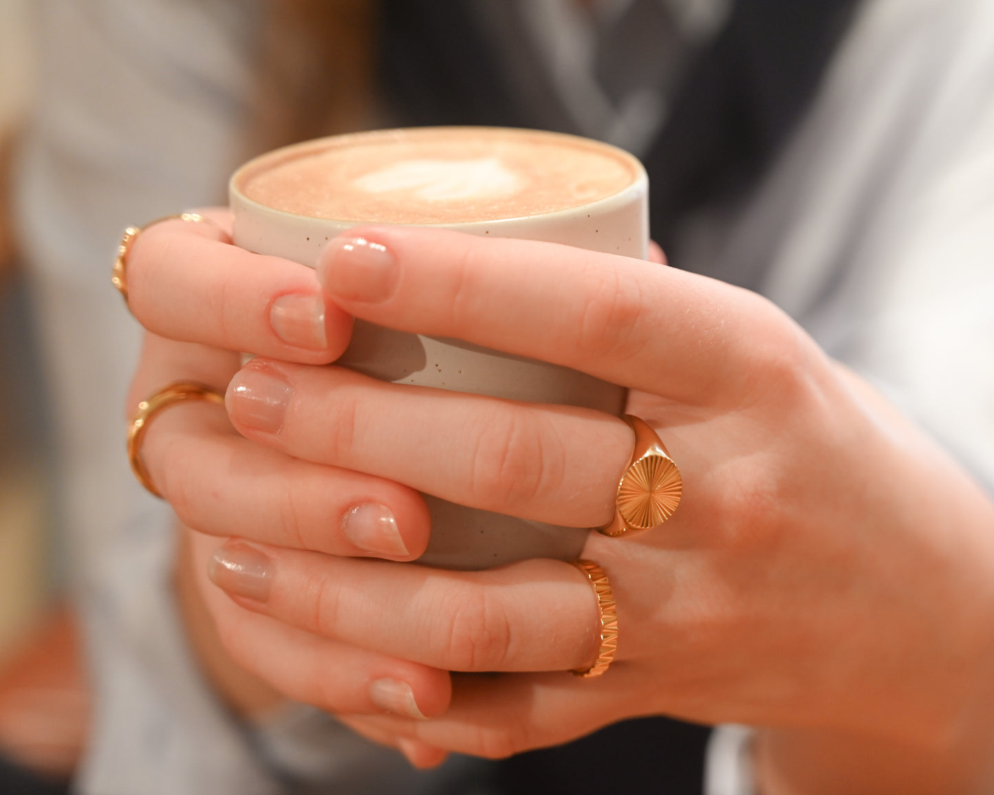 Textured Band Ring