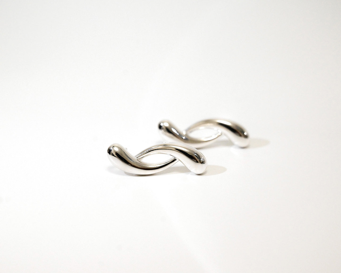 Twisted Geometric Stud Earrings