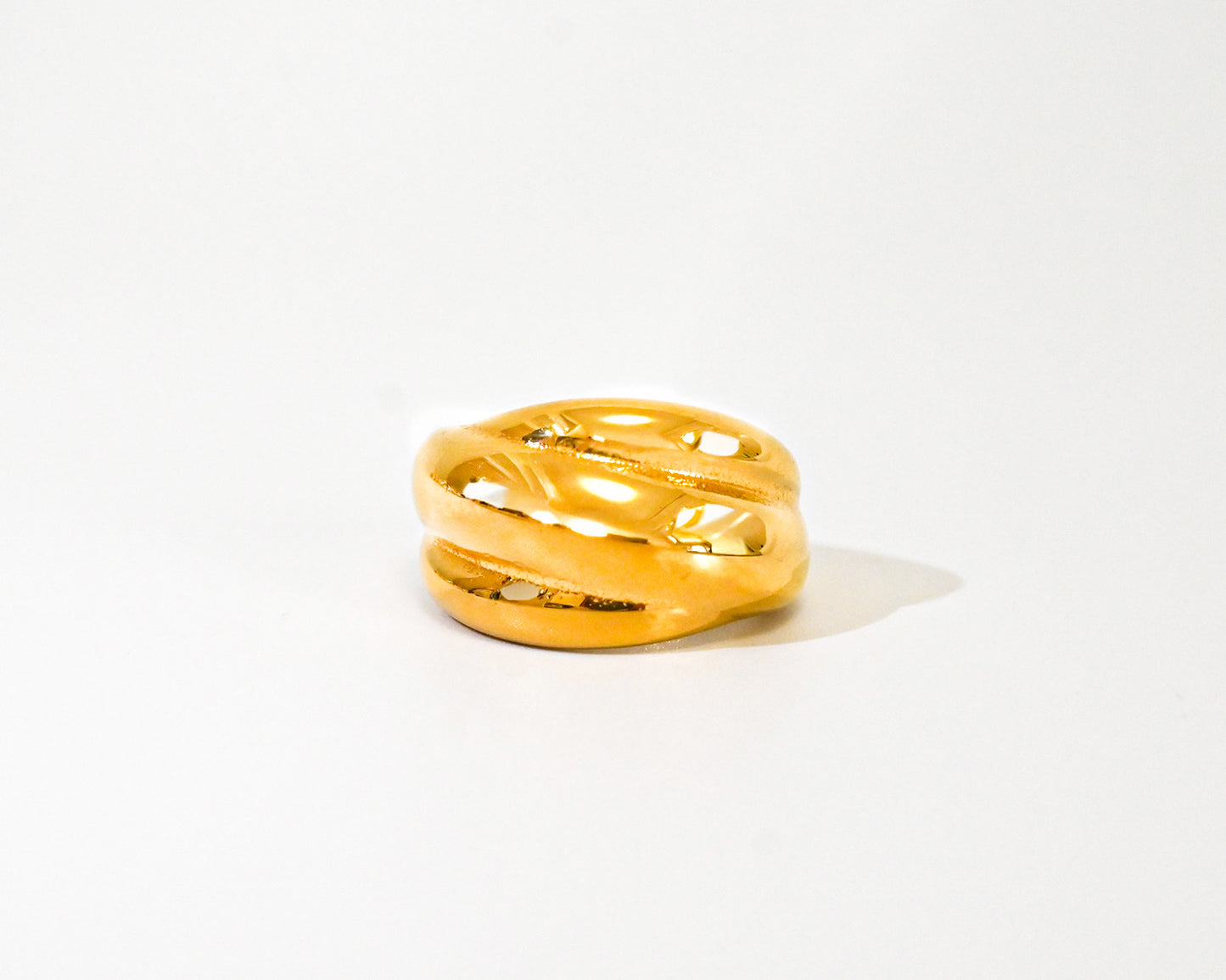 Triple Layer Cambered Ring