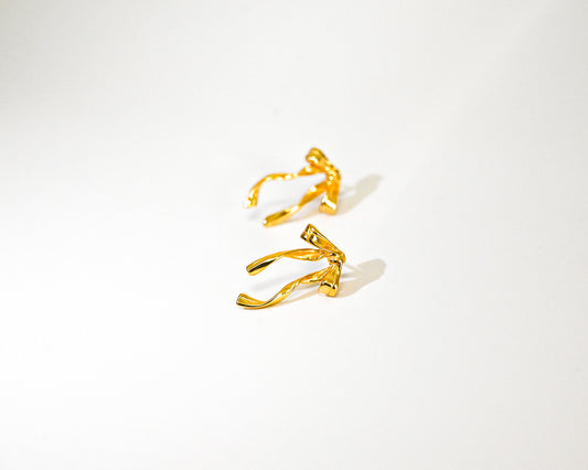 Ribbon Bow Earrings