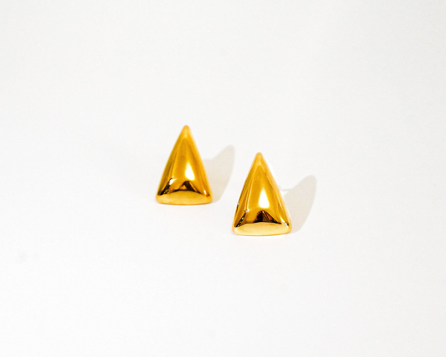 Triangular Stud Earrings